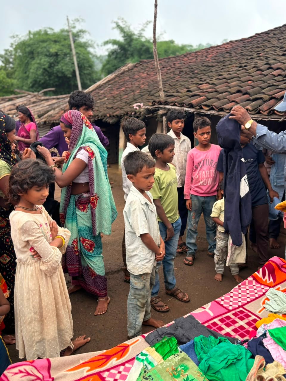Distributed Clothes in the Tribal Area